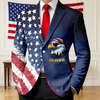 Custom Name American Pride Patriotic 250th Anniversary Eagle Men's Suit HO82 902062