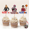 Custom Photo Senior 2026 Graduation Sports Cupcake Toppers HA75 920060