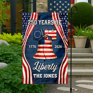 250 Years of Liberty, American Betsy Ross 1776 2026 Patriotic Garden Flag LM32 897745