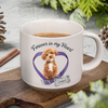 Custom Dog Photo Forever In My Heart Memorial Pottery Mug CH07 180076