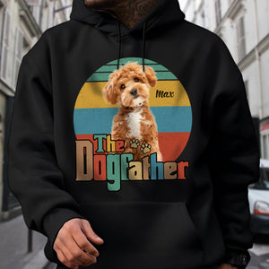 Custom Pet Photo The Dog Cat Father Dark Shirt For Dog And Cat Lovers HO82 894440