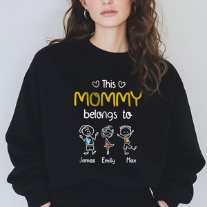 This Grandpa Belongs To Us Personalized Dark Shirt HA75 897208