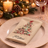 Custom Name Christmas Tree Reusable Cotton Napkin HA75 919384