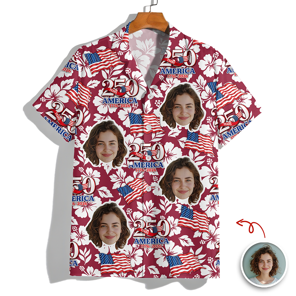 Custom Photo 250th America Hawaii Shirt TH10 169053