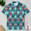Custom Face Personalized Golf Polo Shirt Gift For Golfer, Golf Lovers HA75 898562