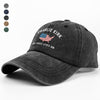 Charlie Kirk - His Voice Lives On Washed Denim Baseball Cap LM32 65459