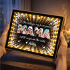 Custom Photo Happy Mother's Day Heart Infinity Mirror Light Box HO82 901630