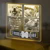 Custom Photo Don't Cry For Me Memorial Acrylic Collar Frame TH10 894109