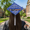 Custom Photo I’m Standing Here Today Because You Helped Me Find My Way Graduation Cap Topper HA75 920610