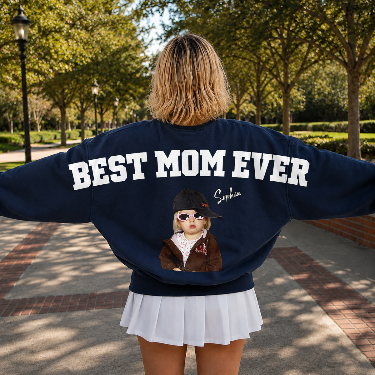 Personalized Best Dad Mom Ever Shoulder To Shoulder Shirt CH07 180942