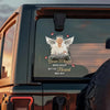 Custom Photo Your Wings Were Ready But My Heart Was Not Car Window Decal Sticker HA75 920562