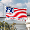 Personalized Family Name 250 Anniversary Independence Day of America Banner House Flag HA75 898798