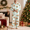 Custom Photo Dog Cat Mom Dad Flannel Pajamas Christmas Gift for Pet Lovers HO82 903448