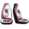 Custom Name American Pride Patriotic 250th Anniversary Eagle Car Seat Cover LM32 899551