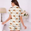 Custom Pet Face Short Pajamas Personalized Gift For Dog Cat Lover HA75 922230