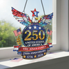 Custom Family Name America 250th Anniversary Acrylic Suncatcher CH07 910618