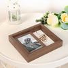 You Left Paw Prints On My Heart Memorial Rotating Wooden Picture Frame TH10 894219