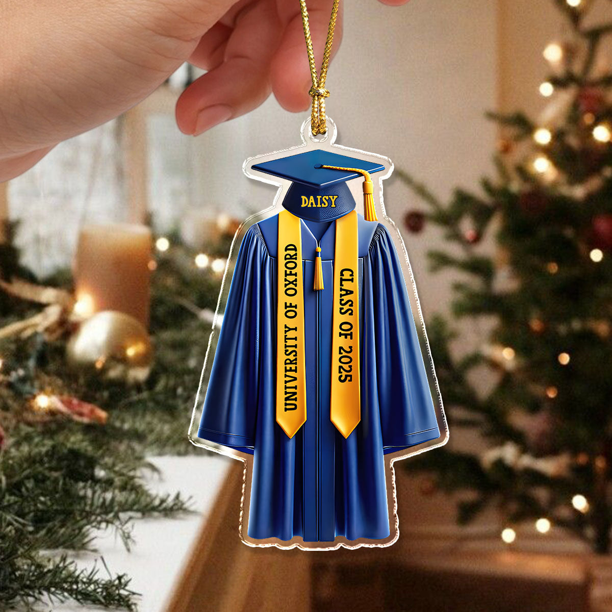 Personalized Great Graduation On Christmas Acrylic Ornament TH10 894379