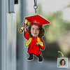 Custom Funny Face Class of 2026 Graduation Keychain, Personalized Gift for Graduate TH10 169163