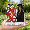 Custom Photo Graduation Acrylic Block Plaque Class of 2026 Keepsake Gift CH07 910850