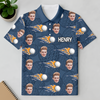 Custom Face Polo Shirt Gift for Golfer CH07 910080