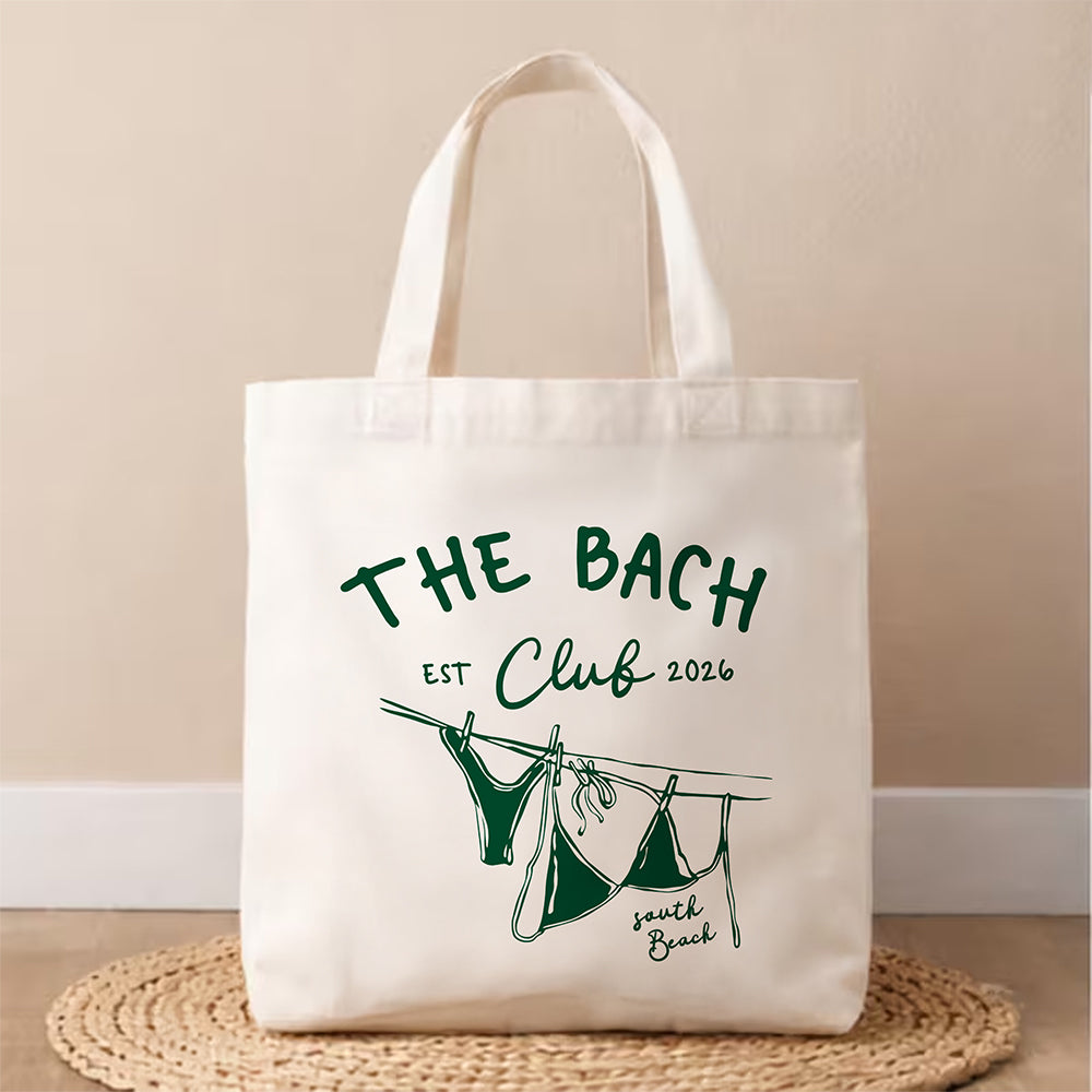 The Bach Club Custom Bachelorette Tote Bag CH07 911332
