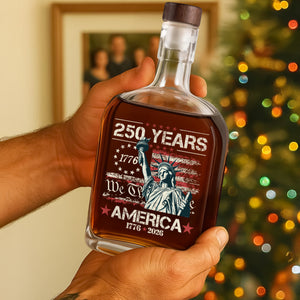 Celebrate Our America 250th Anniversary We The People Whiskey Bottle CH07 896716