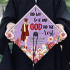 I Did My Best And God Did The Rest Personalized Class of 2026 Graduation Cap Topper Decoration CH07 910894