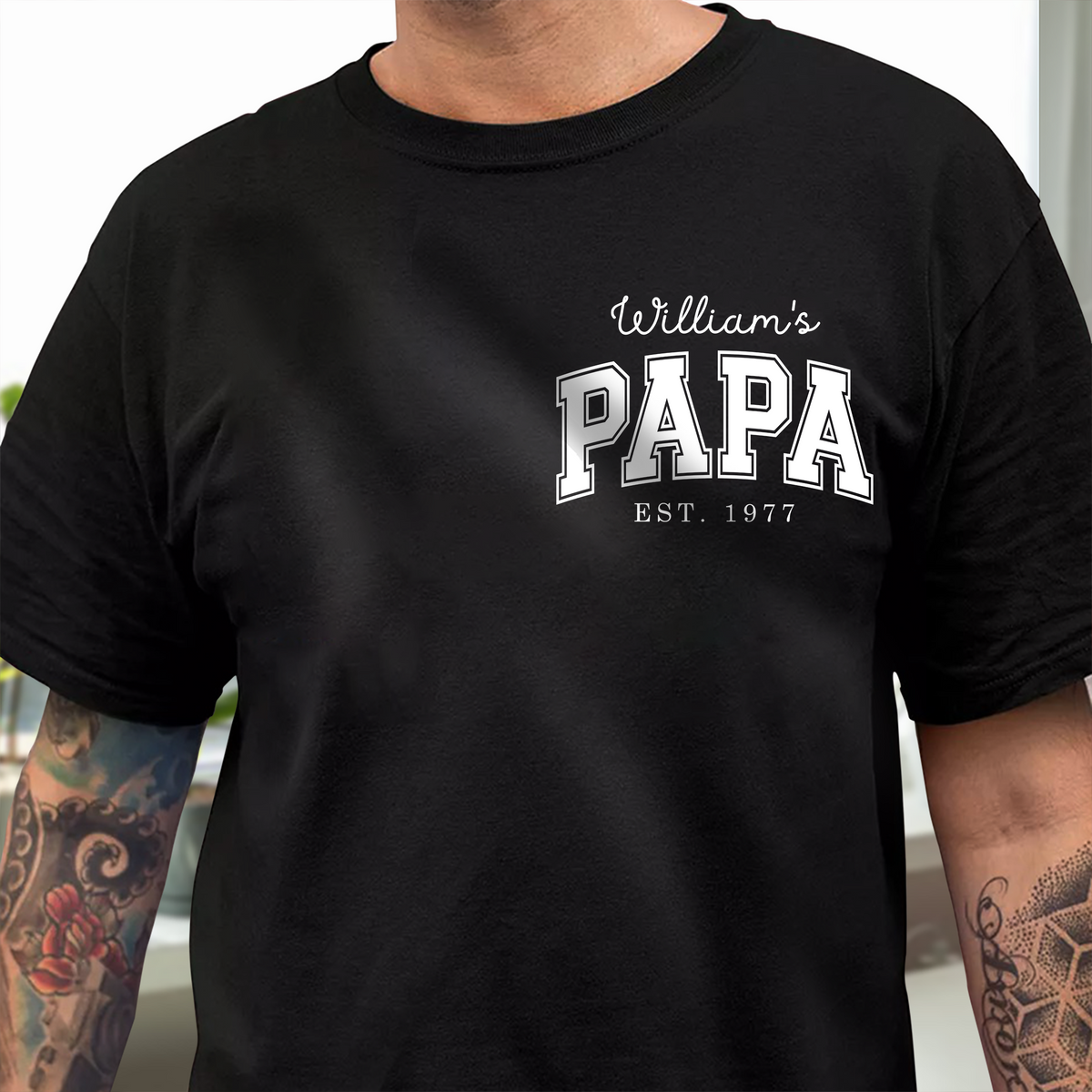 Personalized Mom EST Dark Shirt With Kid Name CH07 910844