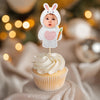 Custom Photo Funny Kid Animal Cosplay Decoration Cupcake Toppers HA75 892112