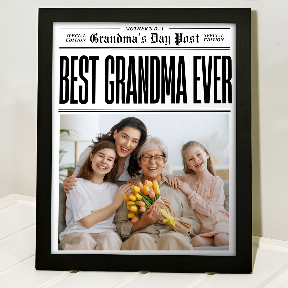 Custom Photo Best Mom Ever Picture Frame Mother's Day Gift HA75 920688