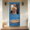 Custom America Dog Faith, Freedom & Family Decoration Door Cover LM32 897977