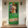 Custom Cute Photo Merry Christmas Ya Filthy Animal Door Cover LM32 897181