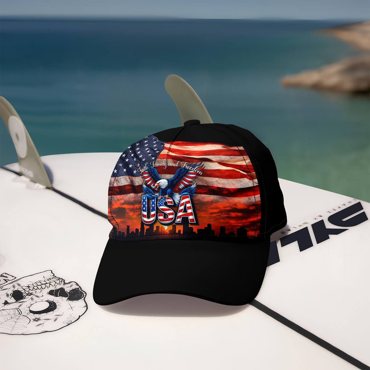 Faith Family Freedom Classic Cap USA 250th Anniversary Cap CH07 895572
