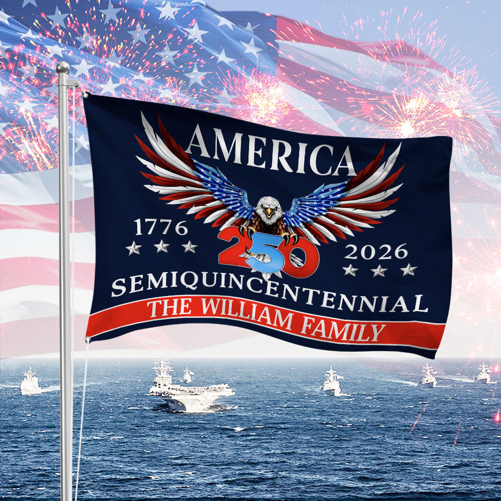 250 Years America Semiquincentennial Double-Sided House Flag CH07 899070