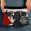 Custom Name Favorite Ice Cream Flavour Boxers - Personalized Gift for Him LM32 899885
