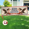 Personalized Family Name 250 Years Of Freedom Banner TH10 898911