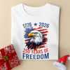 America Semiquincentennial 250 Years Of Freedom Bright Shirt CH07 896686