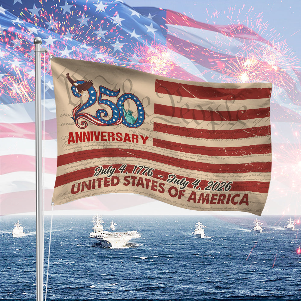 250 Anniversary Of USA Banner House Flag TH10 898303
