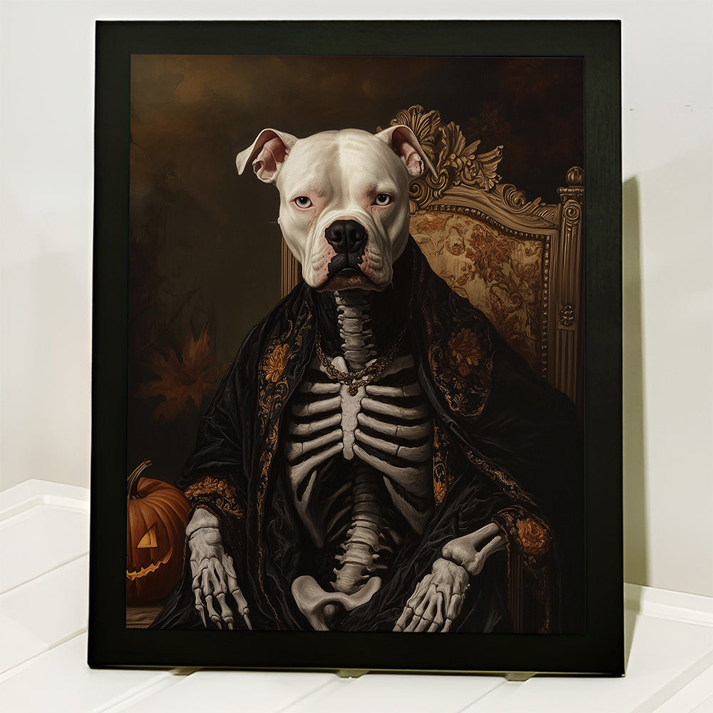 Custom Halloween Pet Portrait Picture Frame Gift For Dog Cat Lovers HO82 894962