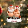 Personalized Growing Old Together, Acrylic Ornament For The Holidays TH10 170655