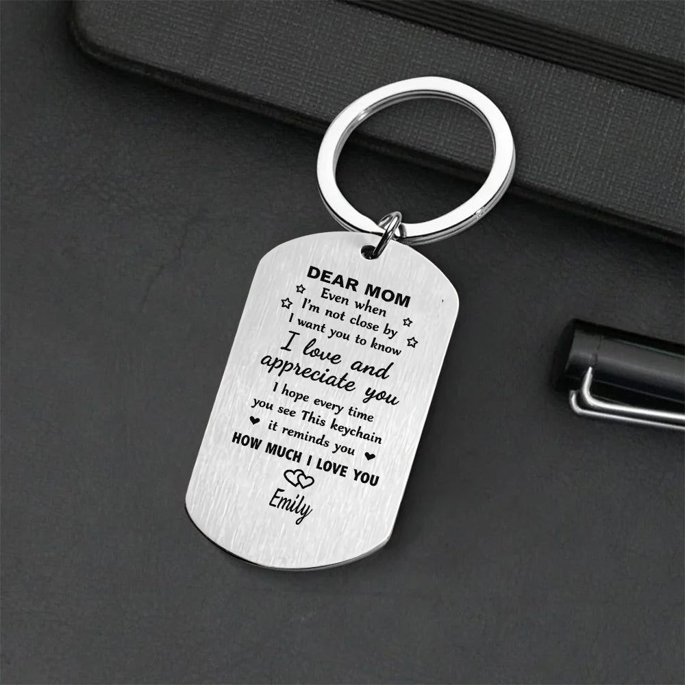 Personalized No Matter What Age I Will Always Need You Mom Metal Keychain CH07 911206