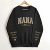 Custom Kid Name Leopard Mama Sleeve Printed Sweatshirt - Gift For Mom, Mother's Day HO82 902192