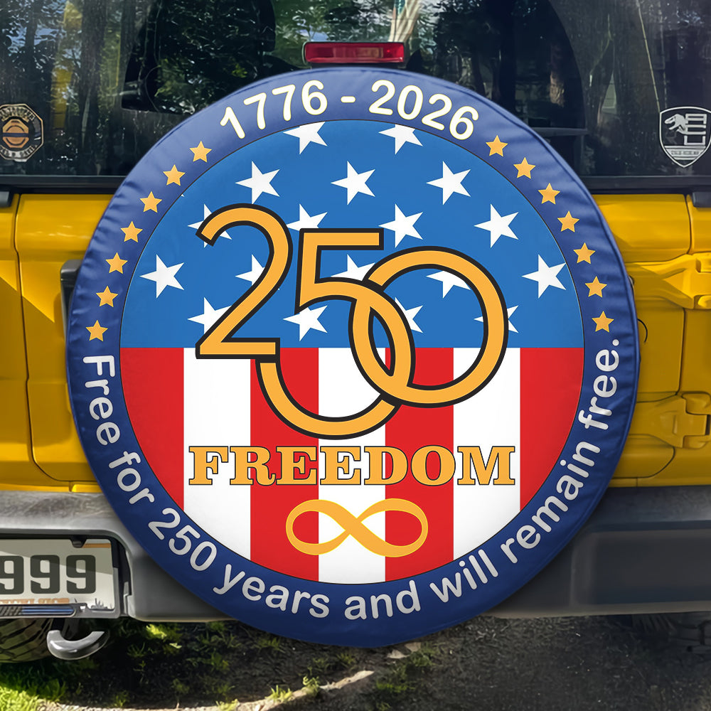 250th Anniversary 1776 - 2026 Patriotic Tire Cover HA75 898960