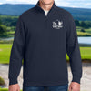 Custom Name The Golf Father Golf Embroidered Quarter Zip Sweatshirt, Unique Golf Enthusiast Gift, Golfers and Coaches Gift HO82 900766