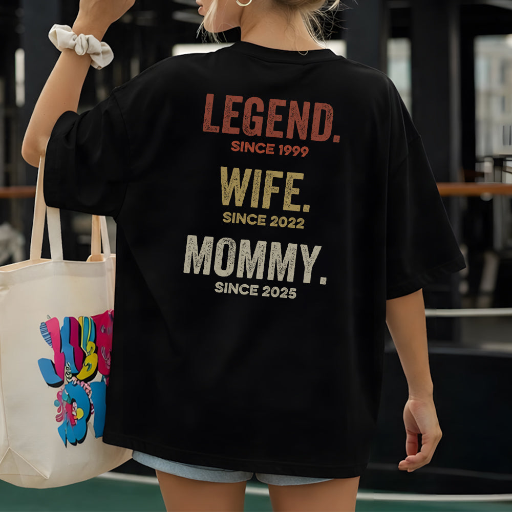 Personalized Legend Wife Mommy Dog Mom Shirt Gift For Mom TH10 898747