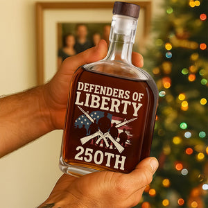 Defenders Of Liberty 250th Anniversary USA Whiskey Bottle HA75 897298