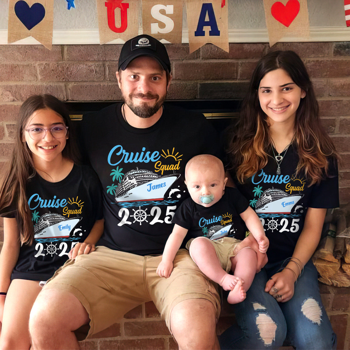 Custom Cruise Squad 2025 Funny Group Matching Family Shirt HO82 894876