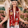 Custom Photo In Loving Memory Of Mom Class of 2026 Graduation Stole TH10 898553