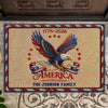 Custom Family Name American Eagle 250th Anniversary 1776–2026 Doormat HO82 901586